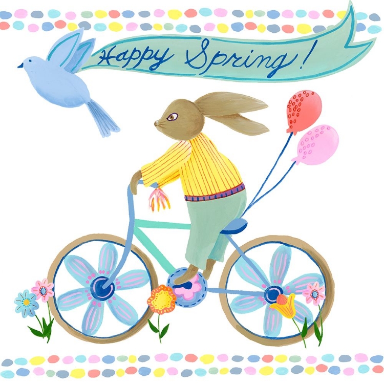 Picture of BUNNIES ON BIKES II