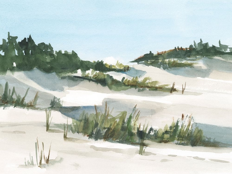 Picture of WATERCOLOR SAND DUNES I