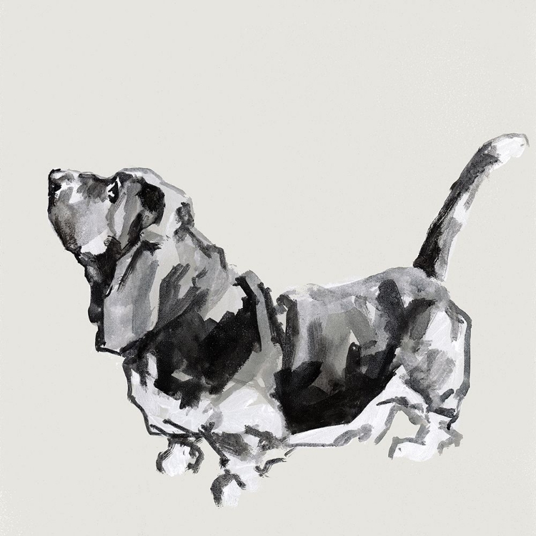 Picture of A VERY PASTEL MODERN DOG IV