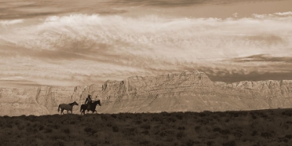 Picture of TRAILING HOME ~ SEPIA