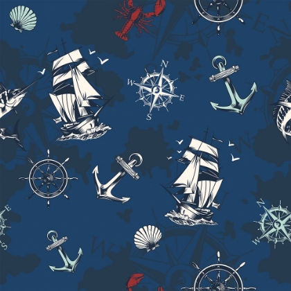 Picture of NAUTICAL PATTERN