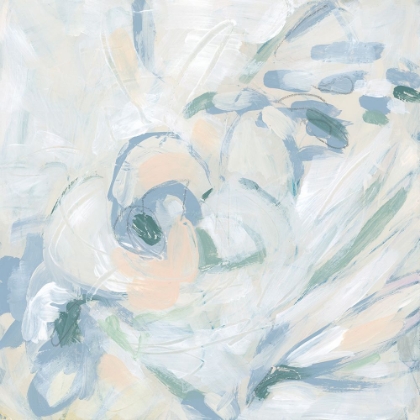 Picture of ABSTRACT FLOWER FRESCO II