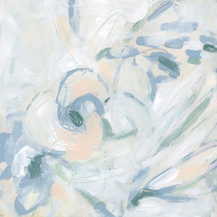 Picture of ABSTRACT FLOWER FRESCO II