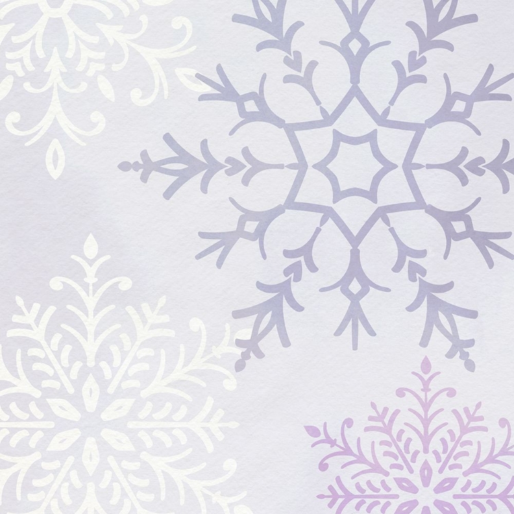 Picture of PASTEL SNOWFLAKES IV