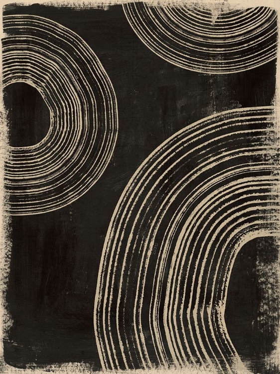 Picture of RINGS ON CHARCOAL II