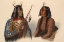 Picture of AN ASSINIBOIN INDIAN AND A YANKTONAN INDIAN