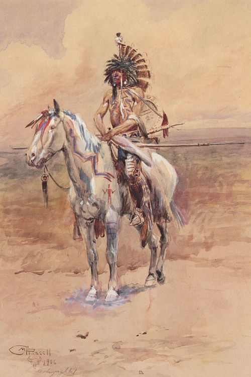 Picture of MANDAN WARRIOR