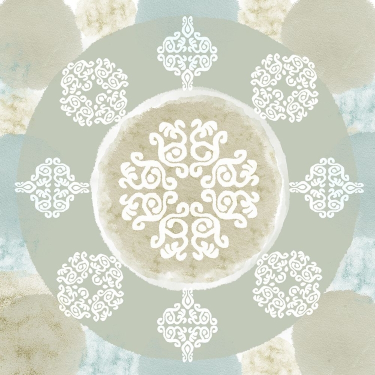 Picture of MINT MANDALA I