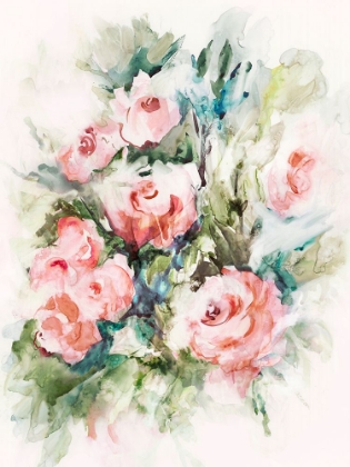 Picture of FRESH PINK FLORALS I 