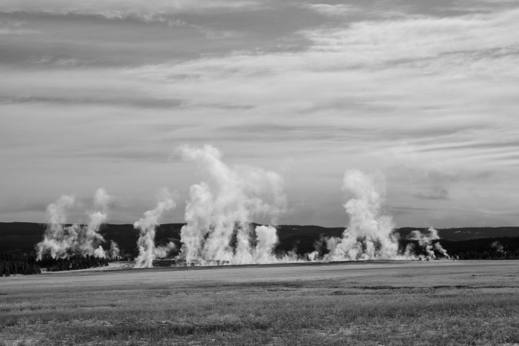 Picture of FOUNTAIN PAINT POTS, LOWER GEYSER BASIN, YELLOWSTONE NATIONAL PARK