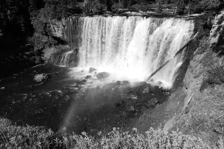 Picture of IRIS FALLS ON THE BECHLER RIVER, YELLOWSTONE NATIONAL PARK