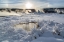 Picture of PARHELION AND RIME ICE, UPPER GEYSER BASIN, YELLOWSTONE NATIONAL PARK