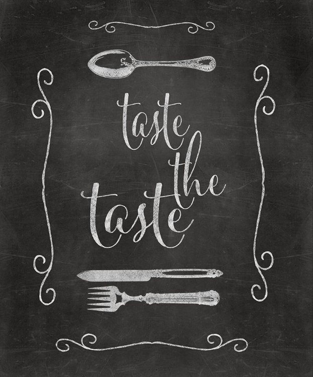 Picture of CHALKBOARD TASTE THE TASTE