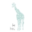 Picture of BE KIND GIRAFFE