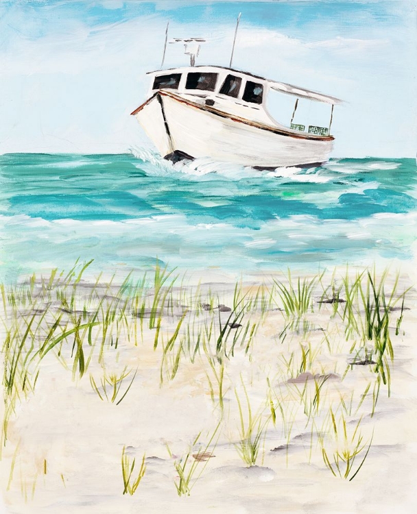 Picture of BOAT BY THE SHORE