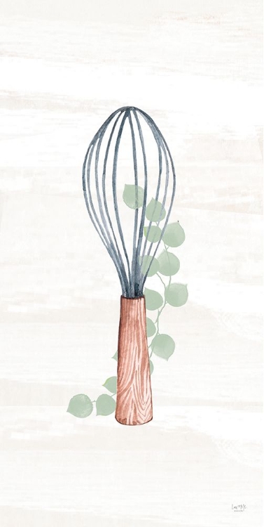 Picture of KITCHEN UTENSILS - WOODEN WHISK