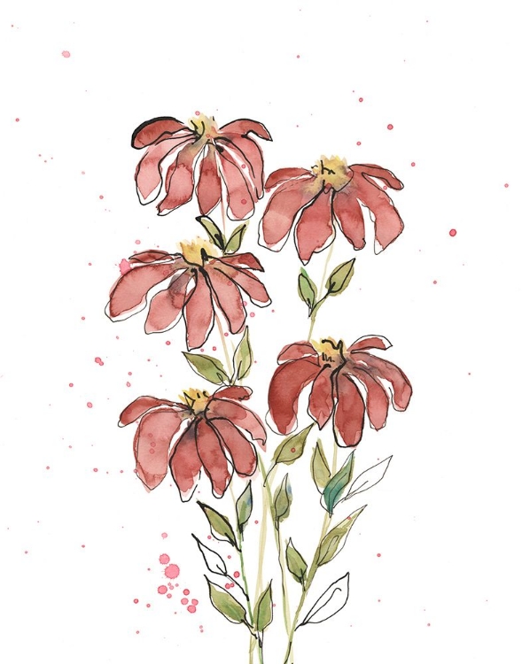 Picture of WATERCOLOR BLOOMS II