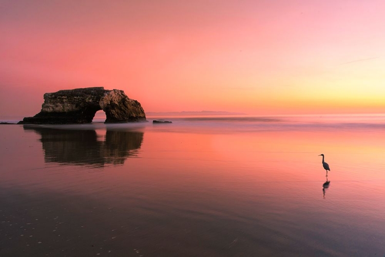 Picture of SUNSET AT THE NATURAL BRIDGE-2