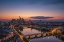 Picture of FRANKFURT SKYLINE AT SUNSET