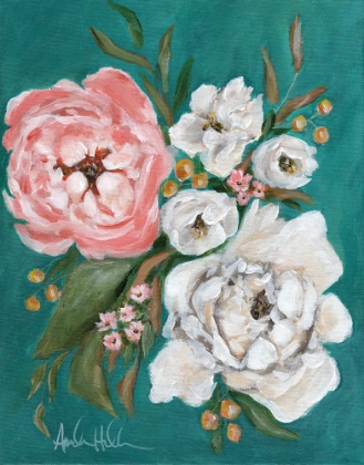 Picture of SPRING BLOSSOMS AND PEONIES