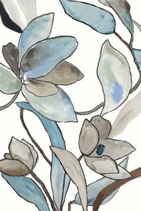 Picture of BLOOMING BLUE FLORALS II