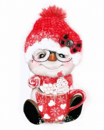 Picture of PEPPERMINT SNOWMAN