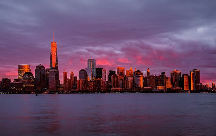 Picture of NEW YORK CITY SUNSET