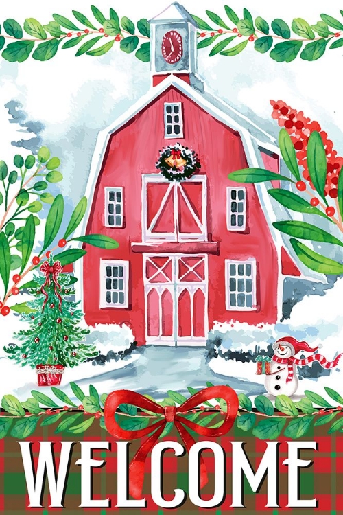 Picture of CHRISTMAS BARN