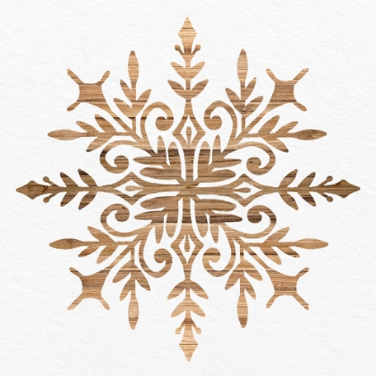 Picture of WOODEN SNOWFLAKE 1