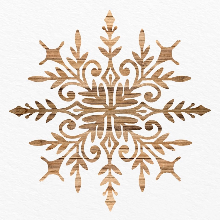 Picture of WOODEN SNOWFLAKE 1