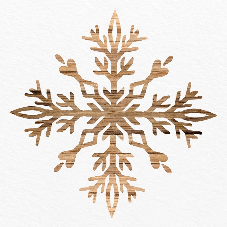 Picture of WOODEN SNOWFLAKE 2