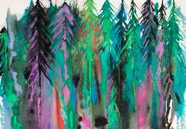 Somerset House - Images. COLORFUL FOREST