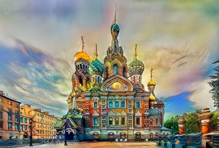 Picture of SAINT PETERSBURG RUSSIA CHURCH OF THE SAVIOR ON SPILLED BLOOD VER2