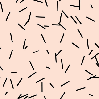 Picture of ANGEL PINK BLACK MATCHSTICK CONFETTI