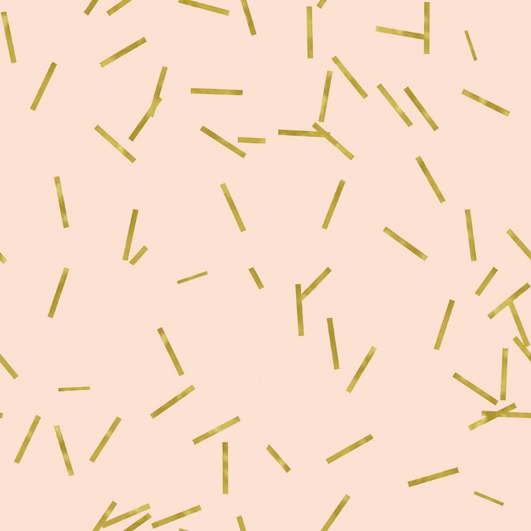 Picture of ANGEL PINK GOLDEN MATCHSTICK CONFETTI