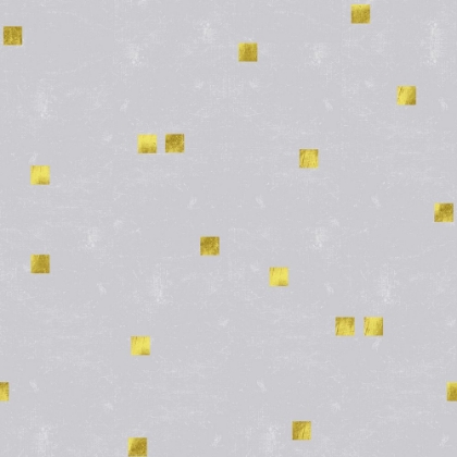 Picture of GREY LINEN GOLDEN SQUARES CONFETTI