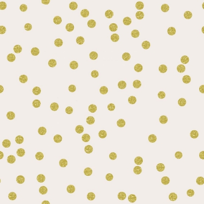 Picture of LIGHT CREAM GOLDEN ROUND CONFETTI