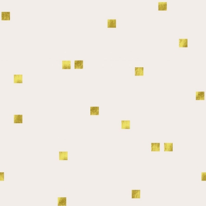 Picture of LIGHT CREAM GOLDEN SQUARES CONFETTI