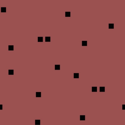 Picture of MARSALA BLACK SQUARES CONFETTI