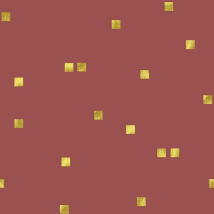 Picture of MARSALA GOLDEN SQUARES CONFETTI