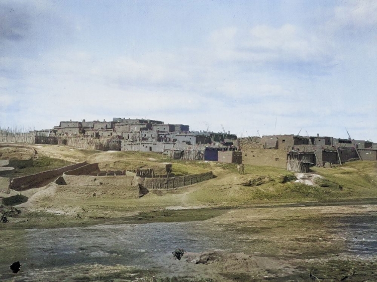 Picture of INDIAN PUEBLO-ZUNI-NEW MEXICO COLOR