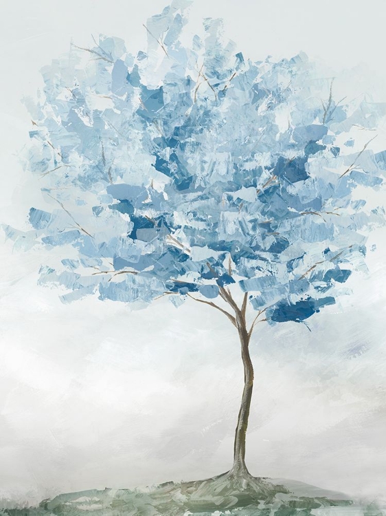 Picture of BLUE TREE I 