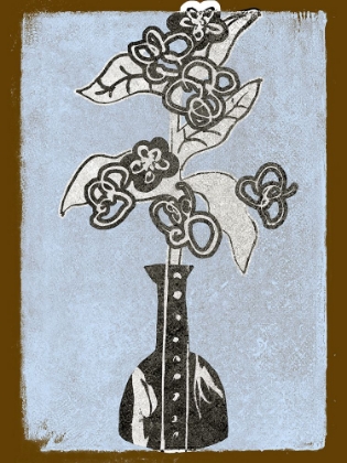 Picture of GRAPHIC FLOWERS IN VASE III