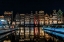 Picture of QDANCING HOUSESQ ON THE DAMRAK CANAL IN AMSTERDAM