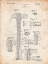 Picture of PP275-VINTAGE PARCHMENT CLAW HAMMER PATENT POSTER