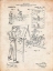 Picture of PP293-VINTAGE PARCHMENT CARTOON METHOD PATENT POSTER