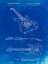 Picture of PP888-FADED BLUEPRINT IBANEZ PRO 540RBB ELECTRIC GUITAR PATENT POSTER