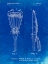 Picture of PP915-FADED BLUEPRINT LACROSSE STICK 1936 PATENT POSTER