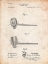 Picture of PP307-VINTAGE PARCHMENT SMOKING PIPE 1890 PATENT POSTER