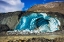 Picture of BLUE ICE AND MELTWATER AT THE TOE OF THE ATHABASCA GLACIER-JASPER NATIONAL PARK-ALBERTA-CANADA